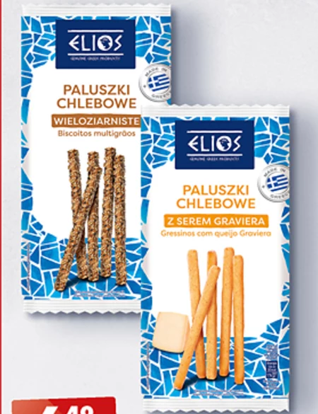 Paluszki chlebowe Elios