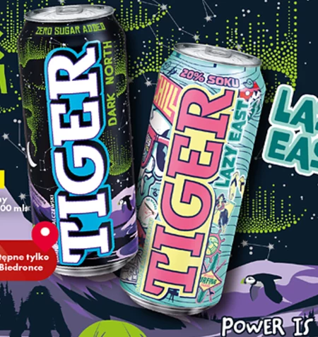 Tiger Hyper Banger Gazowany napój energetyzujący 500 ml