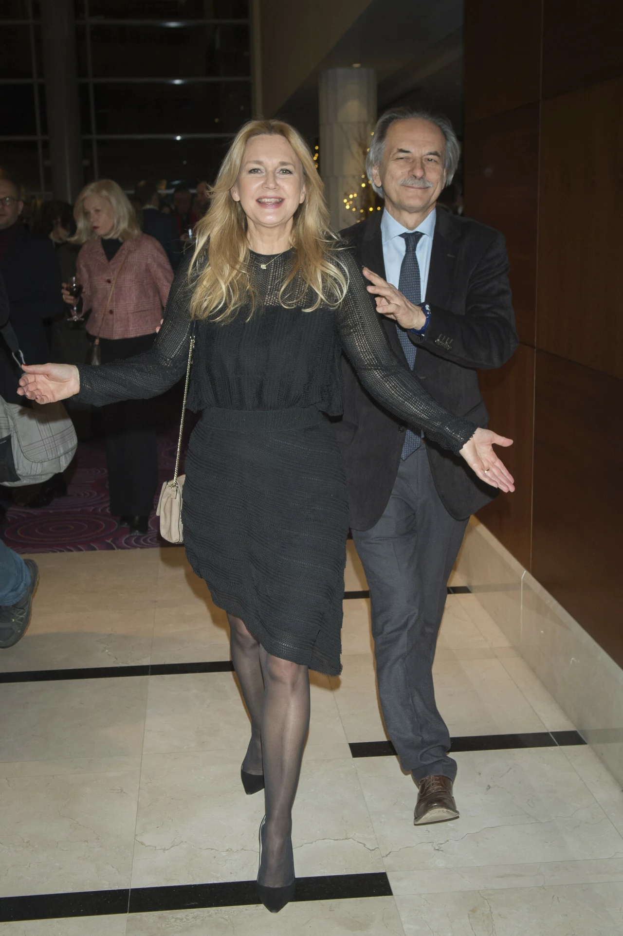 Grażyna Torbicka z mężem na Gali Nagród Stowarzyszenia Filmowców Polskich Grażyna Torbicka z mężem na Gali Nagród Stowarzyszenia Filmowców Polskich