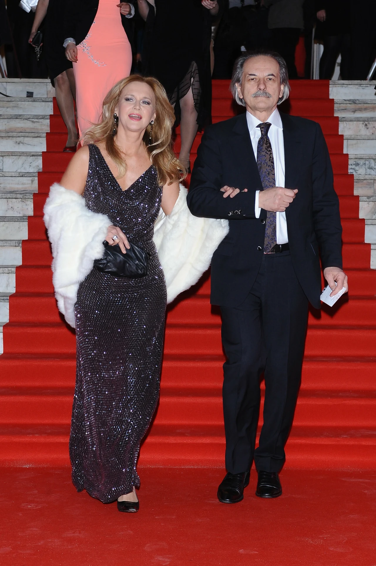 Grażyna Torbicka z mężem na 15. Balu Dziennikarzy Grażyna Torbicka z mężem na 15. Balu Dziennikarzy