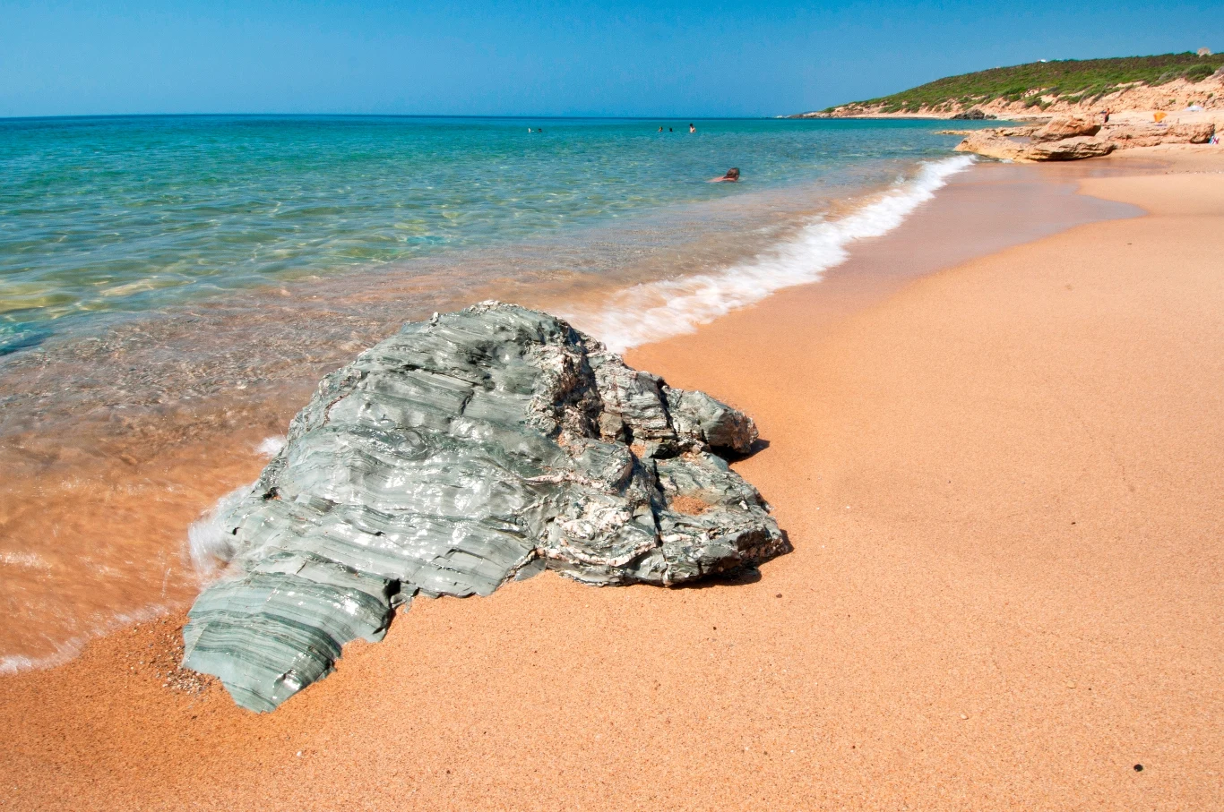 Jedna z plaż w Piscinas na Sardynii Jedna z plaż w Piscinas na Sardynii