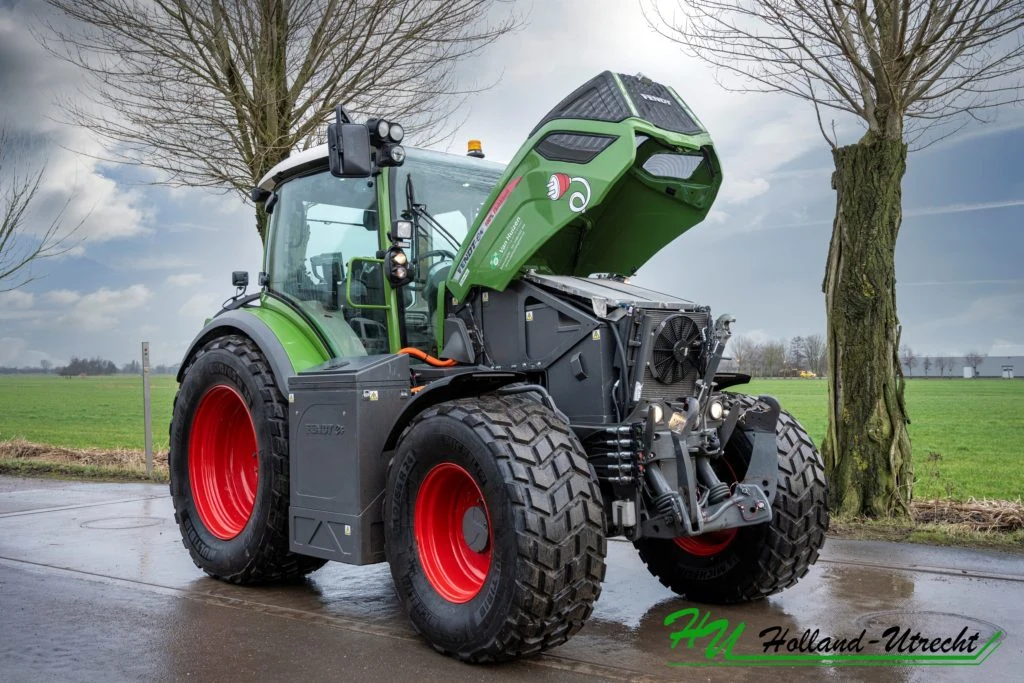Elektryczny ciągnik rolniczy Fendt-e 300 S4 z bateriami o pojemności 360 kWh Elektryczny ciągnik rolniczy Fendt-e 300 S4 z bateriami o pojemności 360 kWh
