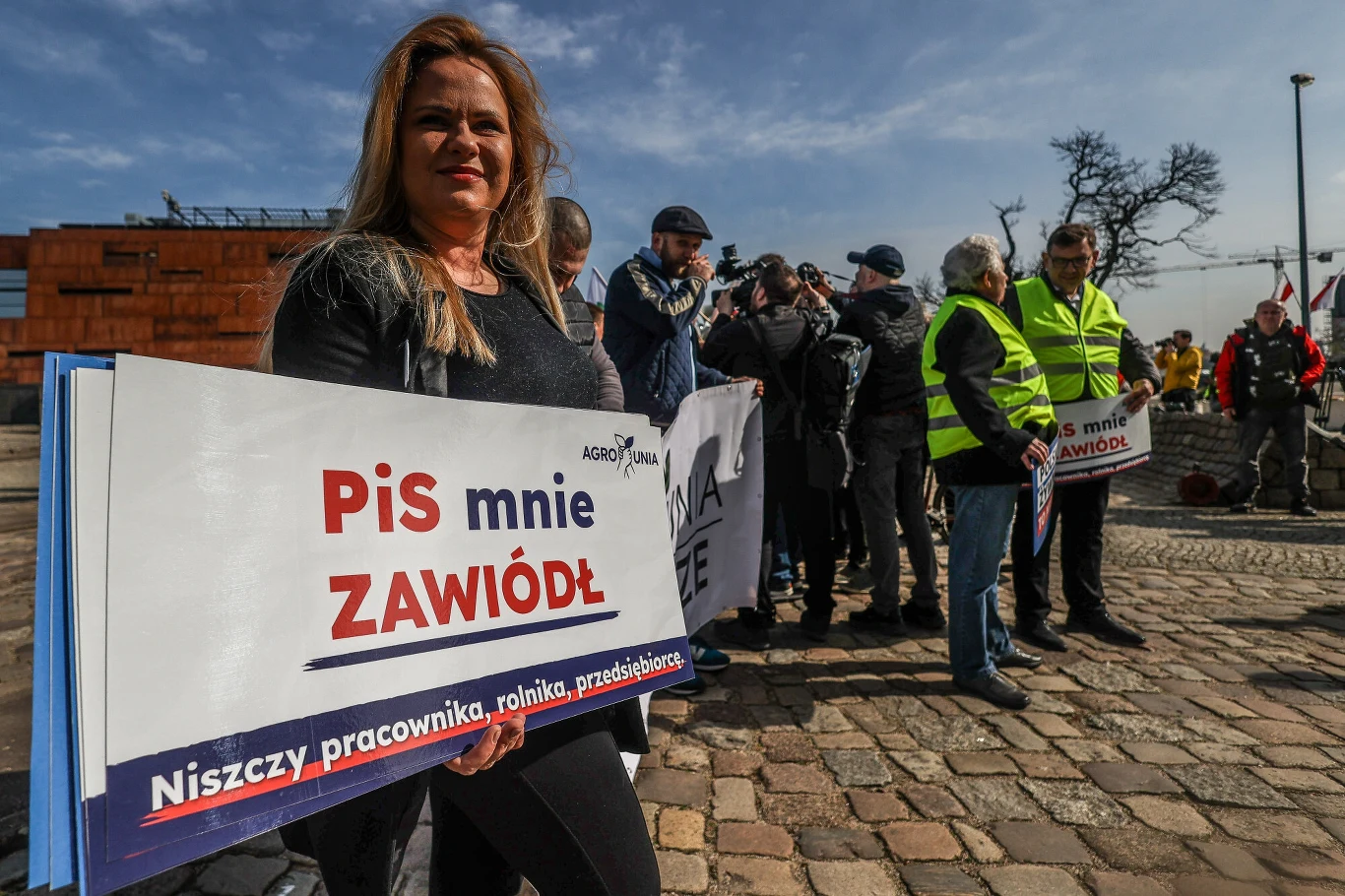 Protest rolników w Gdańsku, 13 kwietnia 2023 roku Protest rolników w Gdańsku, 13 kwietnia 2023 roku