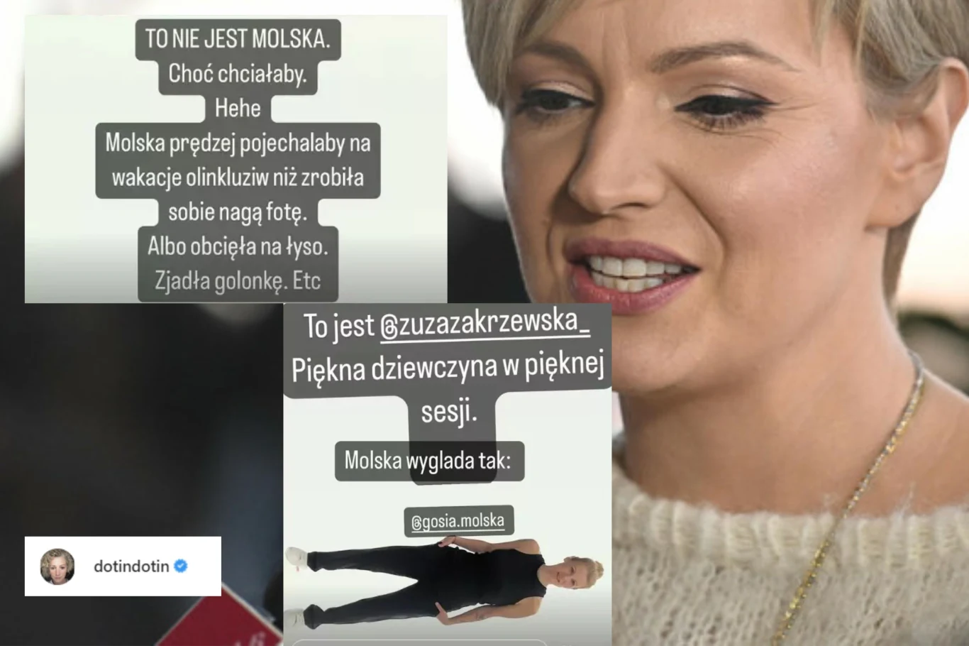 Żart Doroty Szelągowskiej zmienił się w aferę Żart Doroty Szelągowskiej zmienił się w aferę