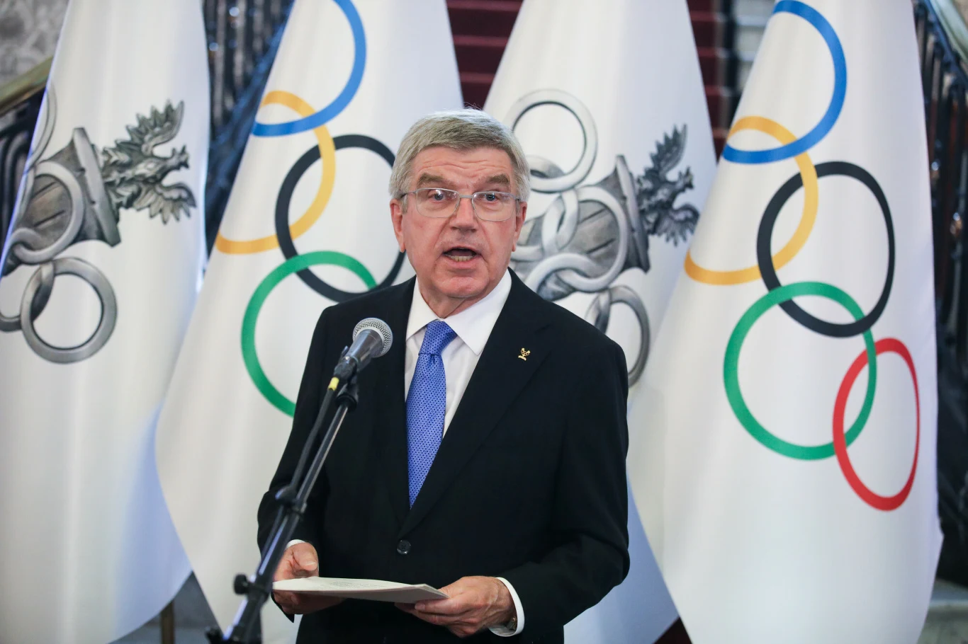 Szef MKOl Thomas Bach Szef MKOl Thomas Bach