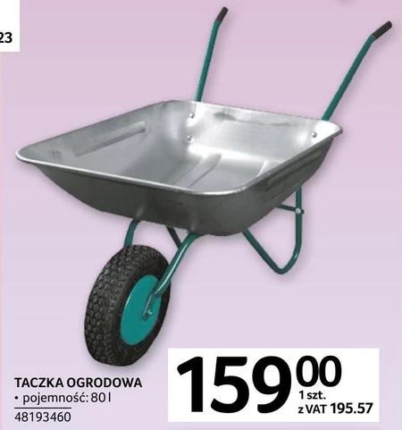 Taczka ogrodowa