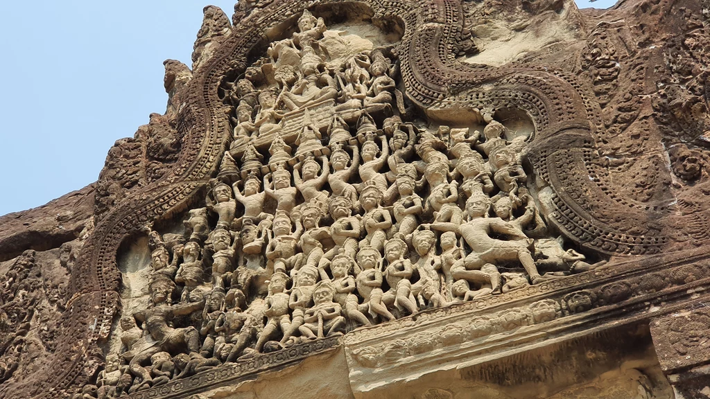 Angkor Wat zachwyca swoją wyjątkową architekturą