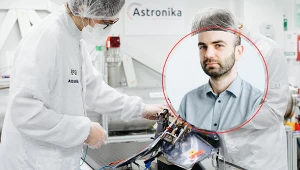 Łukasz Wiśniewski - kierownik projektu JUICE w Astronice.
