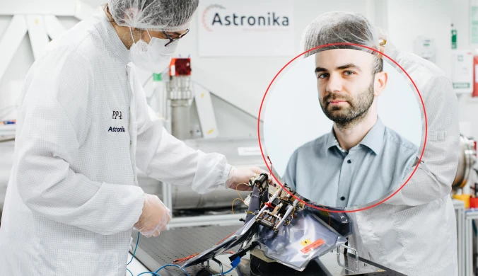Łukasz Wiśniewski - kierownik projektu JUICE w Astronice.