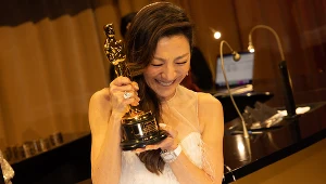 Michelle Yeoh z Oscarem