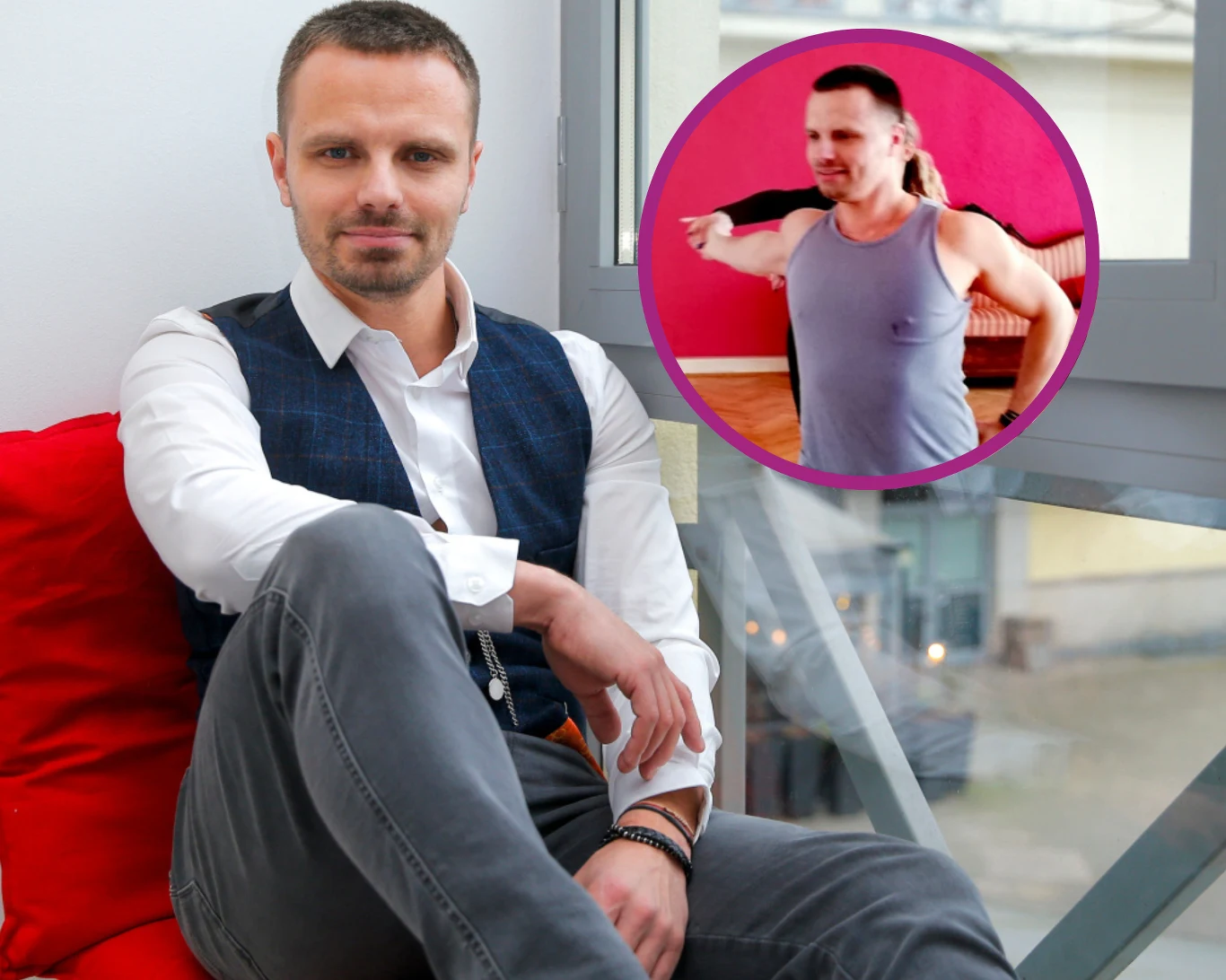 Marcin Hakiel pojawił się na treningach tańca. Wystąpi wkrótce w jednym z tanecznych show? Marcin Hakiel pojawił się na treningach tańca. Wystąpi wkrótce w jednym z tanecznych show?