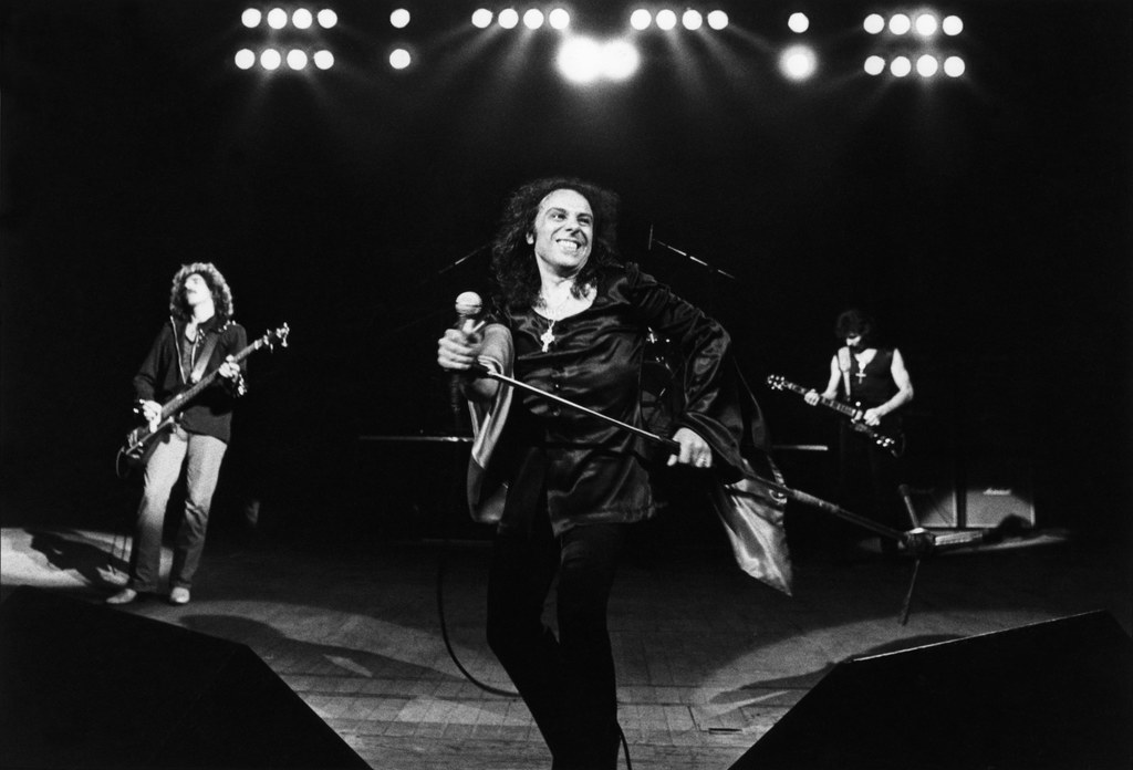 Black Sabbath w latach 80. - z przodu wokalista Ronnie James Dio