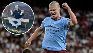 Głośno o "magicznym eliksirze" Haalanda. Wpis piłkarza robi furorę w sieci