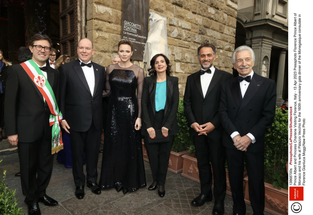 Księżna Charlene i książę Albert Księżna Charlene i książę Albert