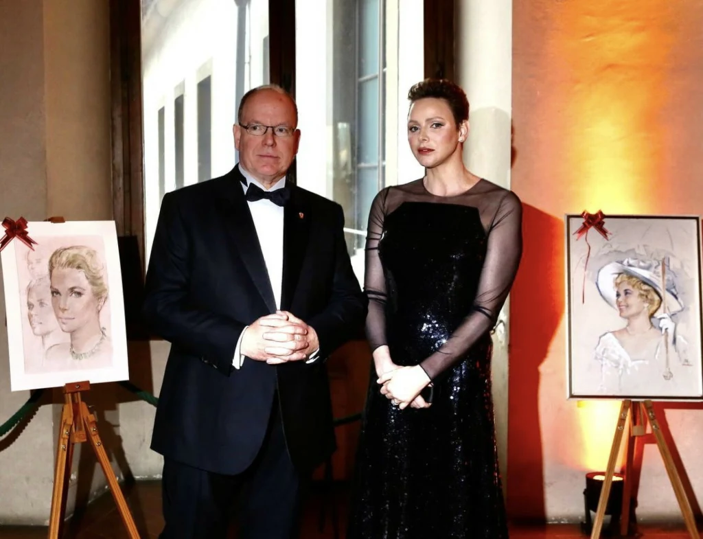Księżna Charlene i książę Albert Księżna Charlene i książę Albert