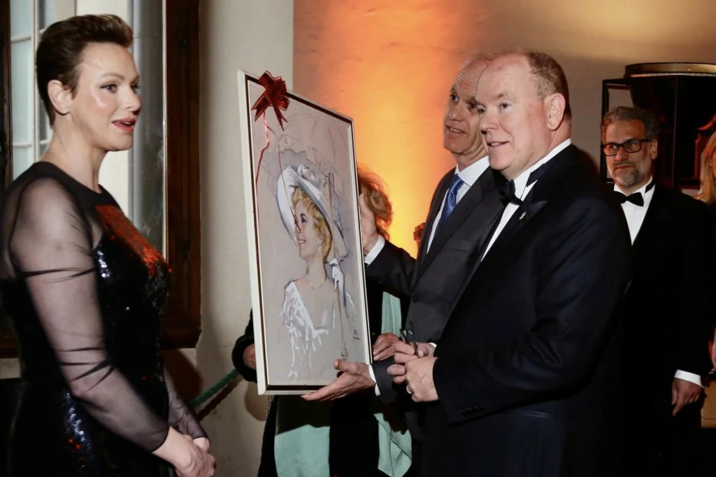 Księżna Charlene i książę Albert Księżna Charlene i książę Albert