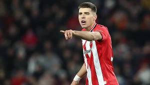 Jan Bednarek w barwach Southampton