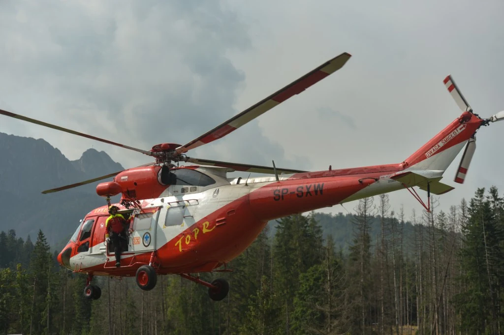 Helikopter TOPR w Tatrach / zdj. ilustracyjne Helikopter TOPR w Tatrach / zdj. ilustracyjne