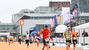 Uczestnicy Półmaratonu w Poznaniu