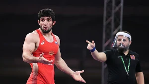 Rosyjski zapaśnik w stylu wolnym Dauren Kuruglijew