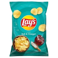 Lay's Chipsy ziemniaczane o smaku słono-kwaśnym 130 g