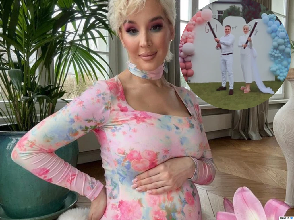 Lil Masti ogłasza płeć dziecka