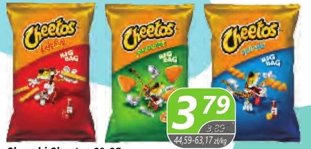 Cheetos Chrupki kukurydziane solone 60 g