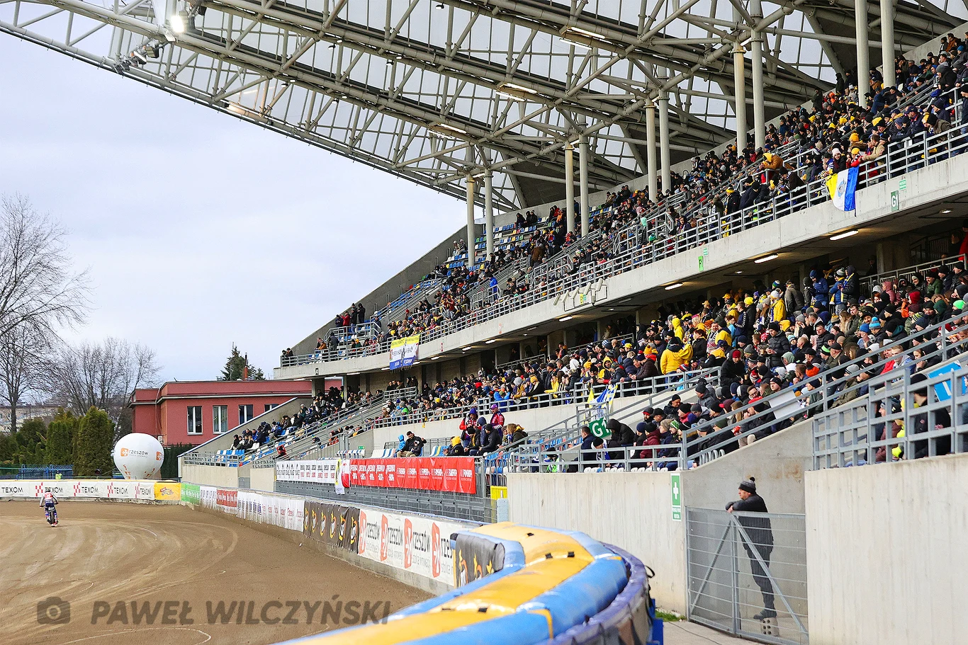 Trybuna stadionu w Rzeszowie Trybuna stadionu w Rzeszowie