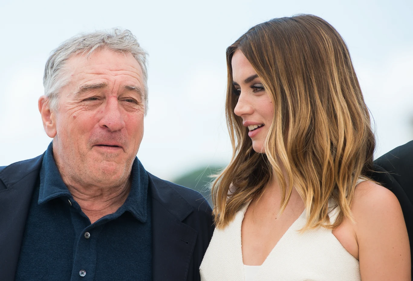 Robert De Niro i Ana de Armas na premierze "Kamiennych pięści"