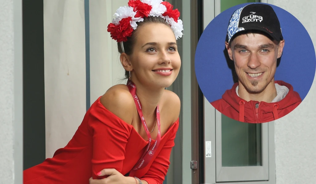 Marcelina Ziętek, Piotr Żyła, fot. Akpa