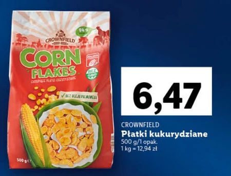 Nestlé Corn Flakes Chrupiące płatki kukurydziane z witaminami 250 g