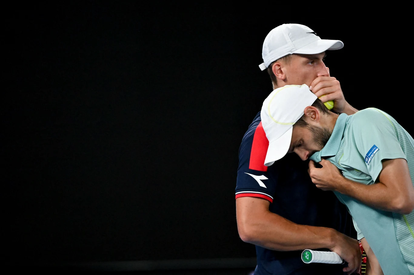 Jan Zieliński i Hugo Nys Jan Zieliński i Hugo Nys