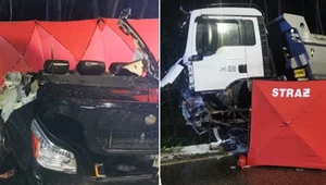 Zdjęcia z miejsca wypadku
