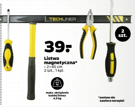 Listwa magnetyczna Techliner