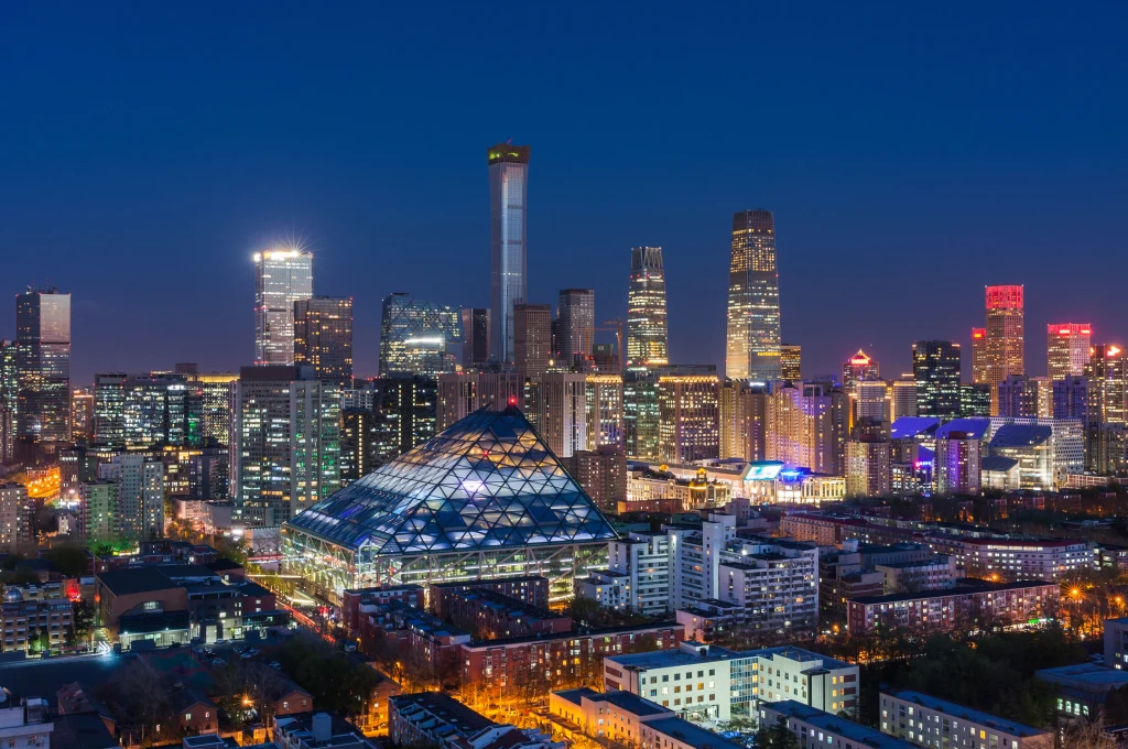 Chińska gospodarka rosła w I kwartale szybciej od oczekiwań. Na zdjęciu panorama Pekinu