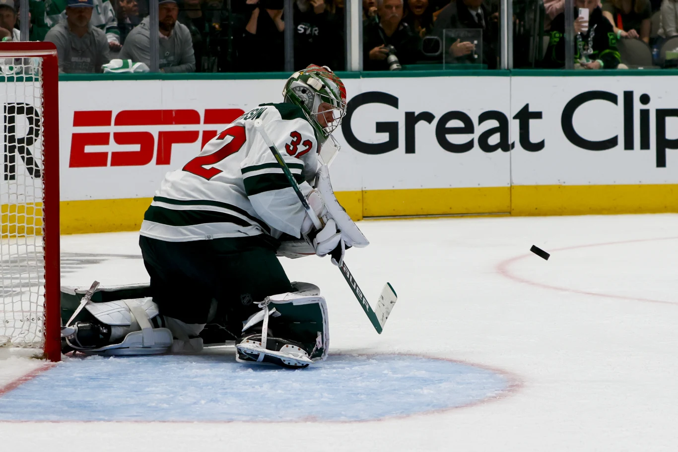 Filip Gustavsson z Minnesota Wild