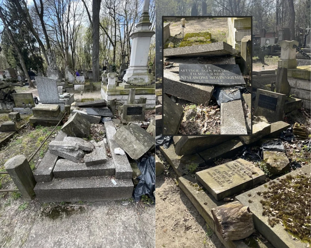 Tak wygląda dziś grób Stanisława Wolińskiego