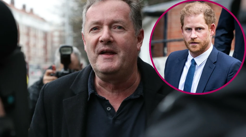 Piers Morgan i książę Harry