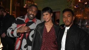 Idris Elba i Lewis Hamilton