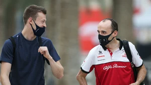 Daniłł Kwiat i Robert Kubica