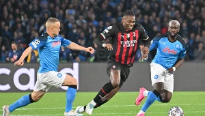 Rafael Leao ośmieszył rywali w meczu Ligi Mistrzów między Milanem a Napoli