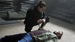 Kiciak (Artur Ziółkowski) w końcu będzie miał okazję do zemsty na Marcinie (Oskar Stoczyński)