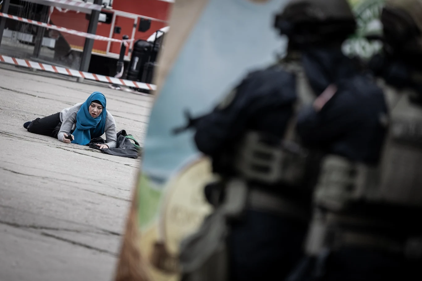 Ćwiczenia służb w Poznaniu