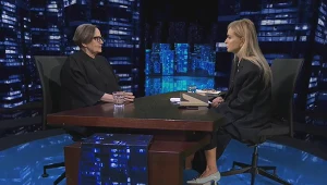 Agnieszka Holland i Monika Olejnik we wtorkowej "Kropce nad i"