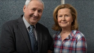 Andrzej Grabarczyk i Barbara Bursztynowicz w serialu "Klan"