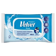 Velvet Pure Nawilżany papier toaletowy 48 sztuk