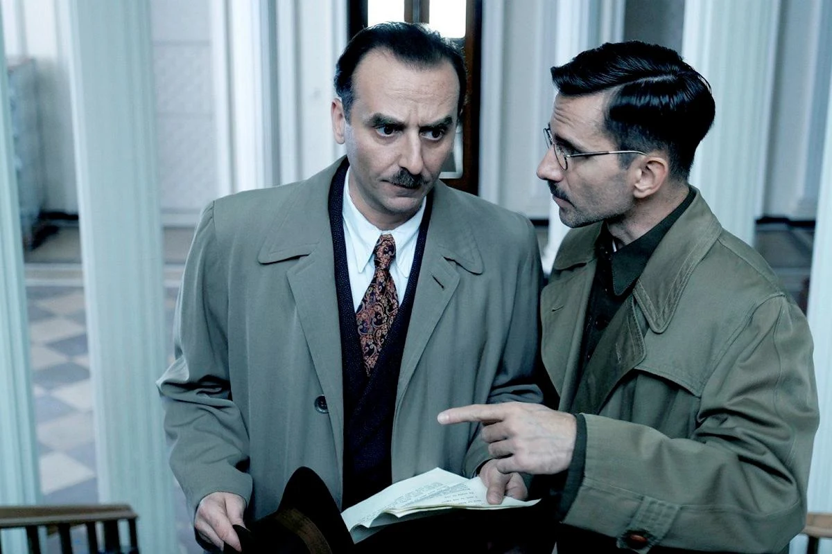 Kadr z filmu "Śmierć Zygelbojma" Kadr z filmu "Śmierć Zygelbojma"