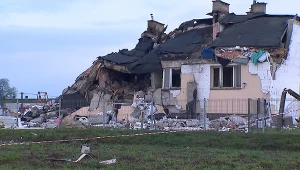 Po wybuchu gazu runęła część domu wielorodzinnego