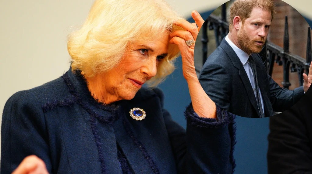 Camilla Parker-Bowles i książę Harry Camilla Parker-Bowles i książę Harry