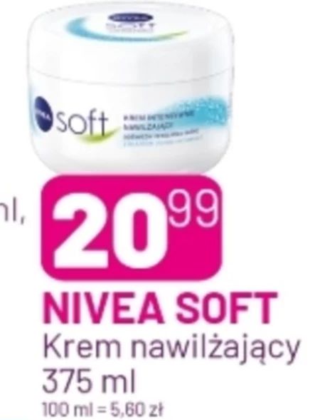 Nivea Soft Krem intensywnie nawilżający 375 ml